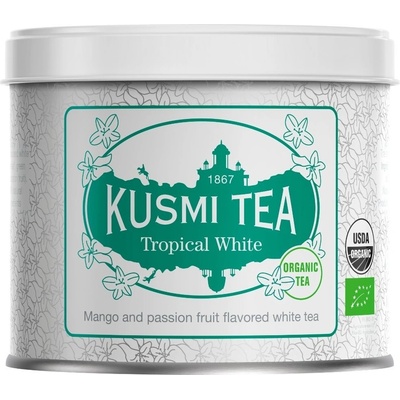 Kusmi Tea Sypaný Bio organický biely čaj Tropical White 90 g