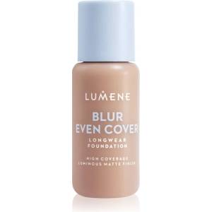 Lumene Blur Even Cover течен фон дьо тен с матов завършек 16 часа цвят 4.5 30ml