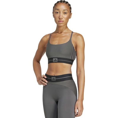 ADIDAS Спортен сутиен Hyperglam Rib Bralette