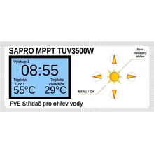 Sapro FVE MPPT Eco Smart Wi-Fi FVETUV3500W