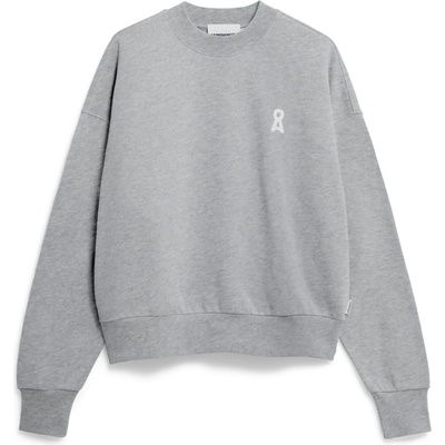 ARMEDANGELS Дамски пуловер ARMEDANGELS Women's Iconic Å Alizaa Sweat Jumper - Silver Melange - размер XXL (117-3690-0316)