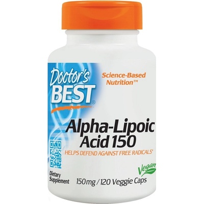 Doctor´s Best Alpha Lipoic Acid 150mg 120 kapslí
