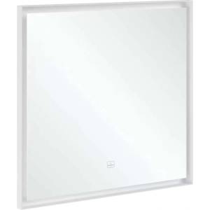 Villeroy & Boch Subway 3.0 - Огледало в рамка със LED осветление, 80x75 см, сензор за допир A4638000 (A4638000)