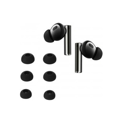 6x Příslušenství kwmobile Realme Realme Buds Air 5 Pro černá – Zboží Živě