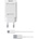 Cellularline Комплект адаптивно зарядно Type-C, 220V, Type-C кабел, 15W