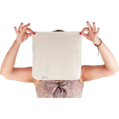 Bamboolik Bambus ručník na obličej 30 x 30 cm 2 ks šedá