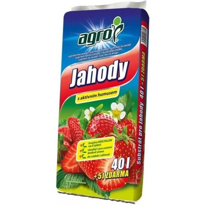 AGRO Substrát na JAHODY 45 l
