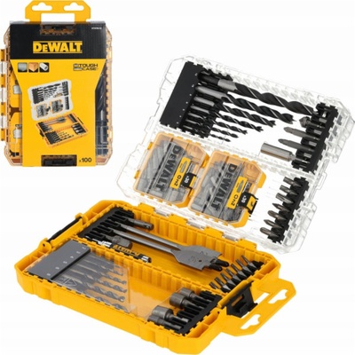 DeWalt Sada 100 kusů horizontálních vrtáků