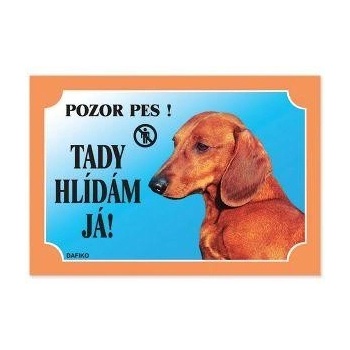 Dafiko Tabulka Jezevčík hladkosrstý