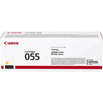 Canon Toнер Canon 055 Жълт (4549292124606)
