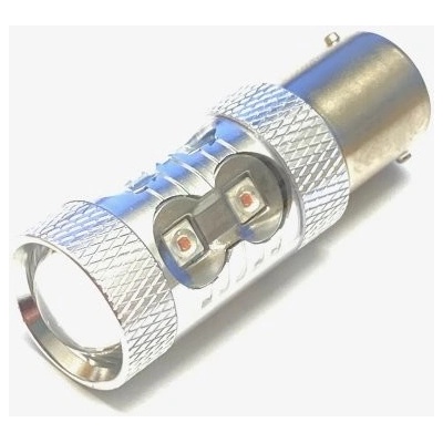 AUTOLAMP LED 12V-24V P21W Ba15s červená 10xSMD CANBUS
