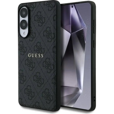 GUESS Калъф Guess 4G Ring Classic Logo MagSafe за Samsung Galaxy S25 Edge - черен