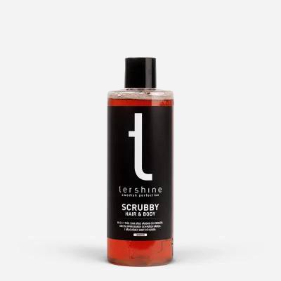 Tershine Scrubby Šampón cedrové dřevo 2v1 vlasy a tělo 500 ml