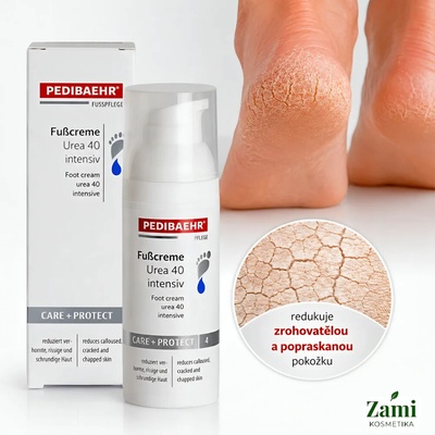 Pedibaehr Krém na nohy Urea 40 Intensiv 50 ml
