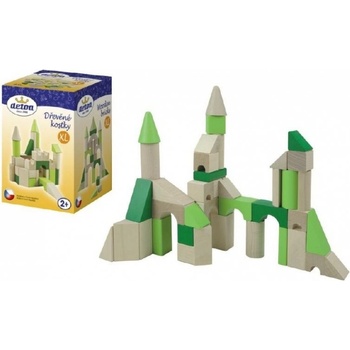 DETOA Kocky drevené L 45 ks