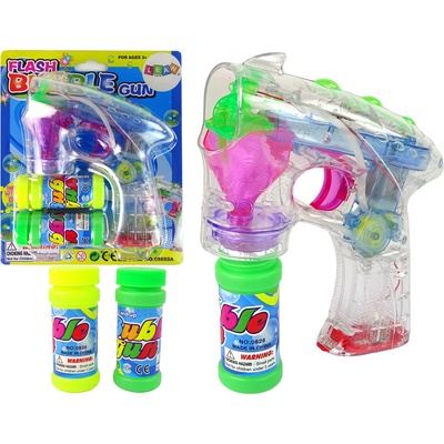 Lean Toys Bublifuk farebná pištoľ
