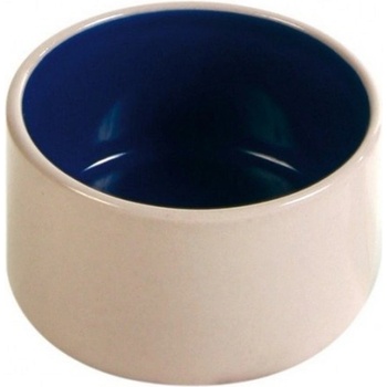 Trixie Miska keramická bílá/modrá 100 ml 7cm