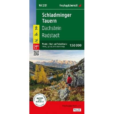 Schladminger Tauern - Radstadt - Dachstein 1:50 000 / turistická mapa