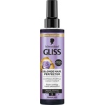 Schwarzkopf GLISS Спрей балсам Blonde Hair Perfector Purple за руса коса, 200 мл
