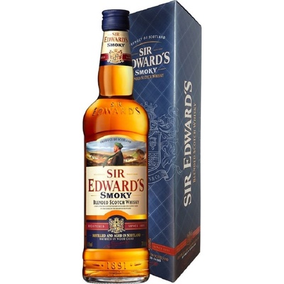 Sir Edward´s Smoky Blended Scotch Whisky 40% 0,7 l (karton)