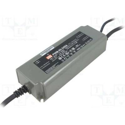 MEAN WELL PWM-90-24DA Napájecí zdroj: spínaný; pro LED pásky; DALI; 90W; 24VDC; 3,75A