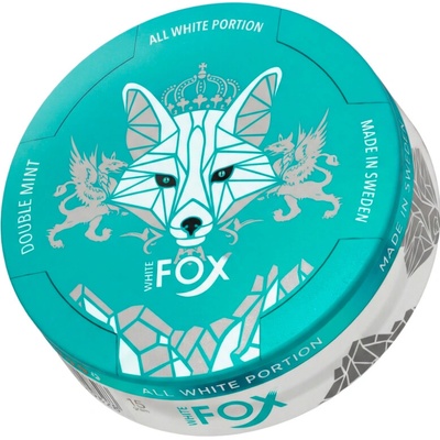 White Fox Double Mint 12 mg slim 20 sáčků