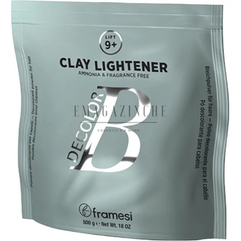 Image 1 of Framesi Italy Framesi Безамонячна изсветляваща супра 9+ тона 500 гр. Decolor B Clay Lightener Lift 9+ (88474650)