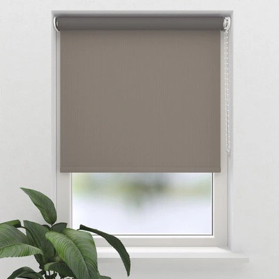 Soluna Roleta zatemňujúca 210x190cm D6 Struktur hnedá