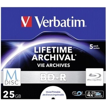 Verbatim BD-R 25GB 4x, 5ks