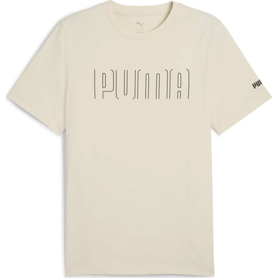 Puma Puma Class Graphic Tee 68464387 béžové