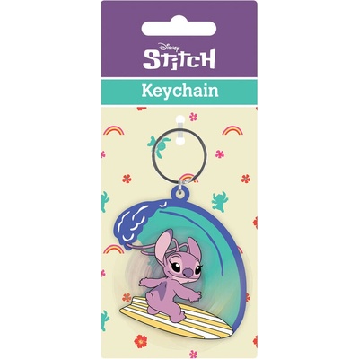 Prívesok na kľúče Ociostock Lilo & Stitch Angel Spinner Keychain