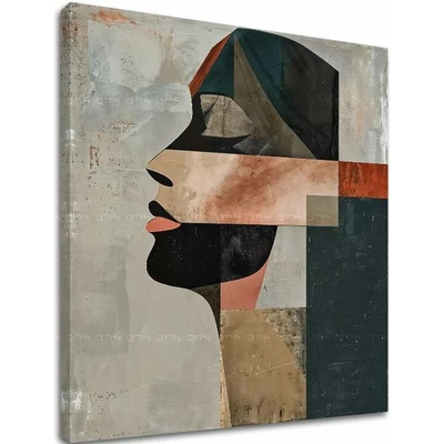 Elegantný obraz ženy Spánok - 80x80 cm