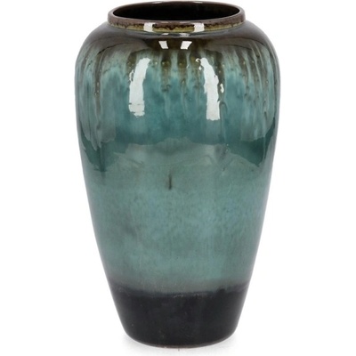 Bizzotto Ваза Coira, 40 см, меланж зелен (0792237)