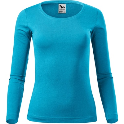MALFINI Malfini fit-t long sleeve 169 / Дамска тениска с дълъг ръкав - тюркоазена s (1694413)