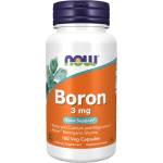 NOW NOW Boron 3mg, 100 Veg Capsules - fitnesdobavki - 17,41 лв