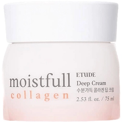 Etude House Moistfull Collagen Deep Cream - Крем против бръчки с хидролизиран колаген 75мл