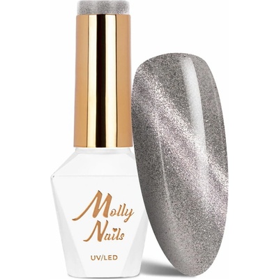 MOLLY Gél lak MOLLY NAILS Cat Eye Womanity Rainy Day č.447 8 g