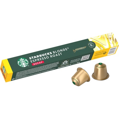 Starbucks by NESPRESSO Blonde Espresso Roast Decaf 10 kapslí