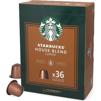 Starbucks | Lungo House Blend - 36 капсули Starbucks® by Nespresso®