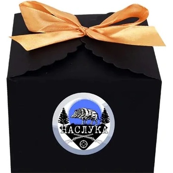 Подаръчен комплект за ловец - Наслука с метално канче и запалка (К102211-1)