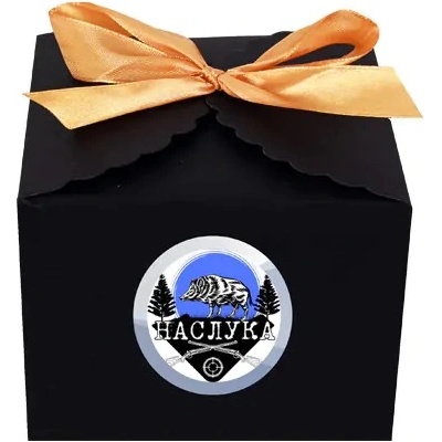 Подаръчен комплект за ловец - Наслука с метално канче и запалка (К102211-1)