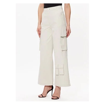 Gestuz Текстилни панталони Candace 10907045 Екрю Regular Fit (Candace 10907045)