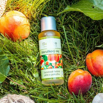 Saloos meruňkový olej lisovaný za studena 50 ml