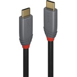 Lindy Кабел USB 3.2 Gen2x2 C - C, 5A, Power Delivery (PD) 20Gbps, M/M 0, 5m, черен 36900 (36900)