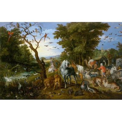 D-Toys Pieter Bruegel Vstup zvířat do Noemovy archy 1000 dílků
