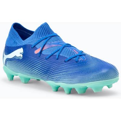 PUMA Детски футболни обувки PUMA Future 7 Match FG/AG Jr blueemazing/puma white/electric peppermint