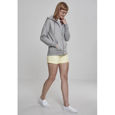 Urban Classics Дамски сив суичър с цип Urban ClassicsUB-TB1982-00111 - Сив, размер L