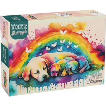 Yazz Пъзел Yazz Puzzle от 1000 части - Кученца (3883)