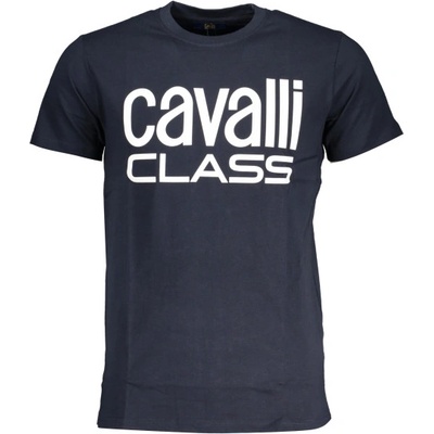 Cavalli class Мъжка тениска с къс ръкав cavalli class, Цвят Синьо (qxt62qjd060_bl04926)