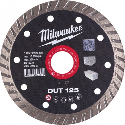 Milwaukee Diamantový kotouč 125 mm DUT125 4932399527